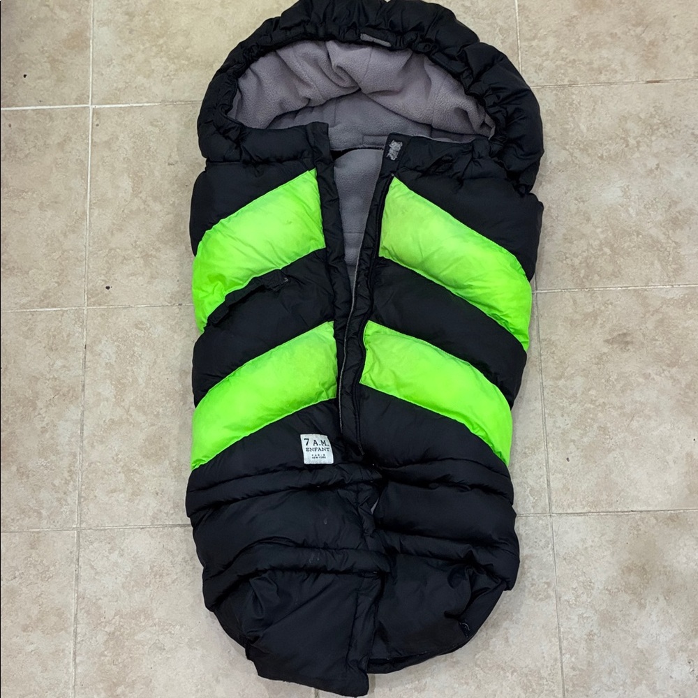 7 A.M. Enfant Chevron Stroller Footmuff SPRING SALE!